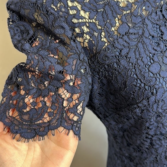 Michael Kors Navy lace dress - Picture 3 of 8